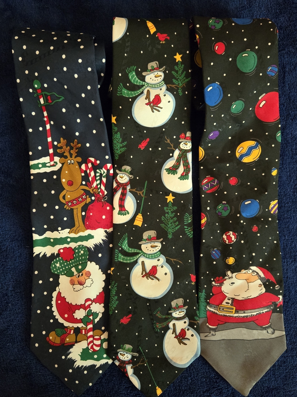 Vintage Hallmark SpecialTies Christmas Novelty Tie Set
